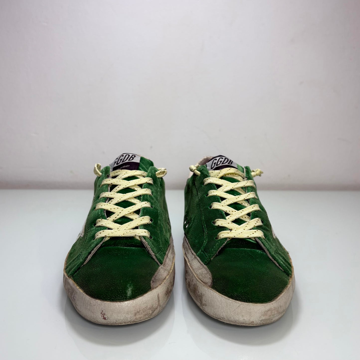 Golden goose Superstar verde 36