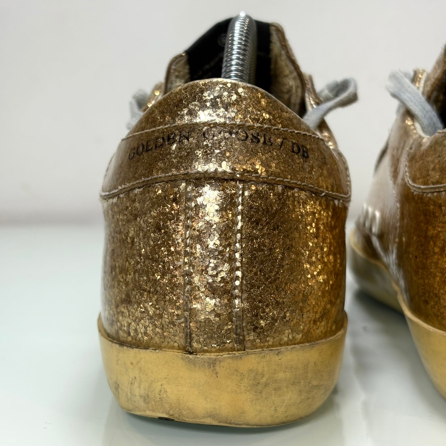 Golden goose Superstar oro paillettes 38