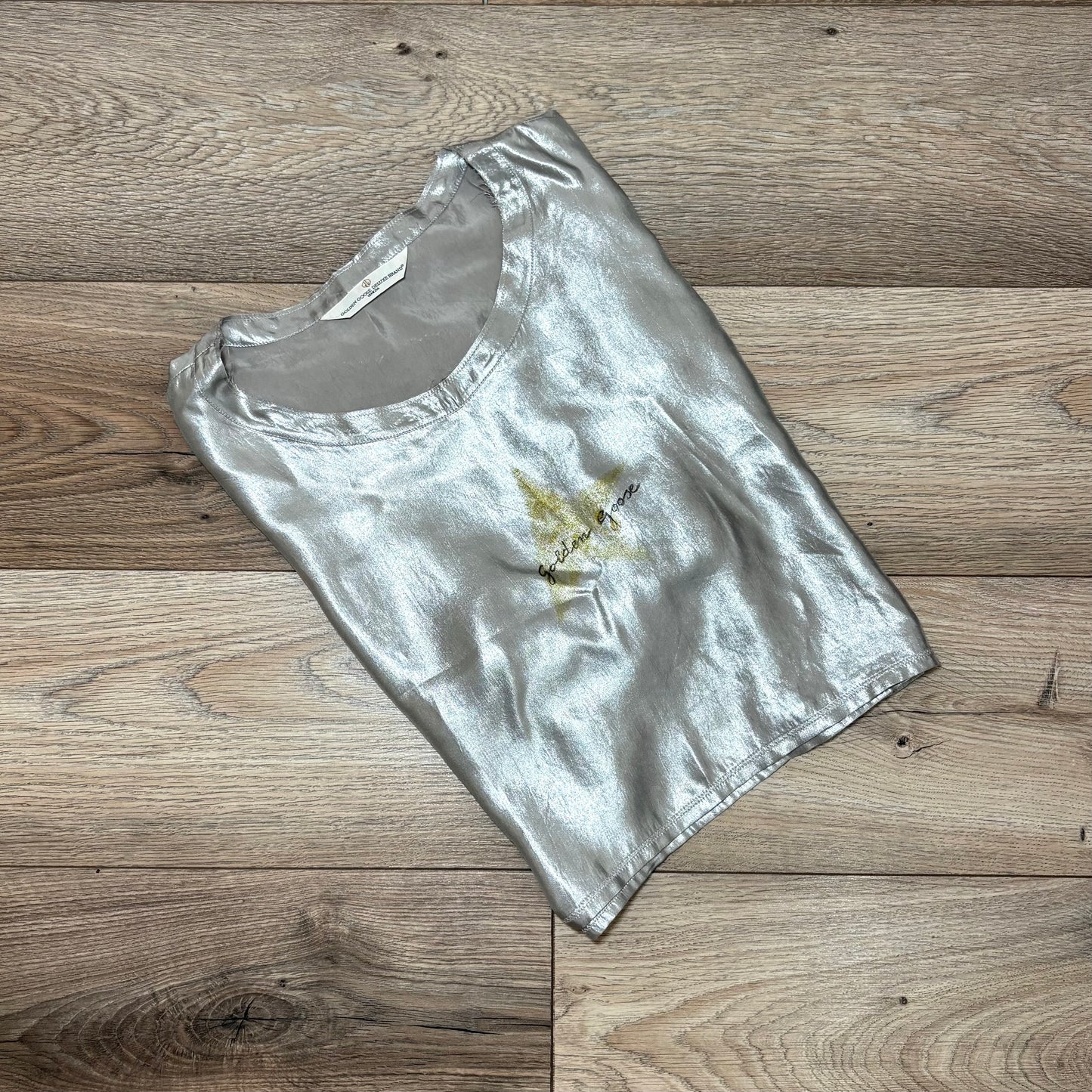 Maglietta Golden goose Argento S