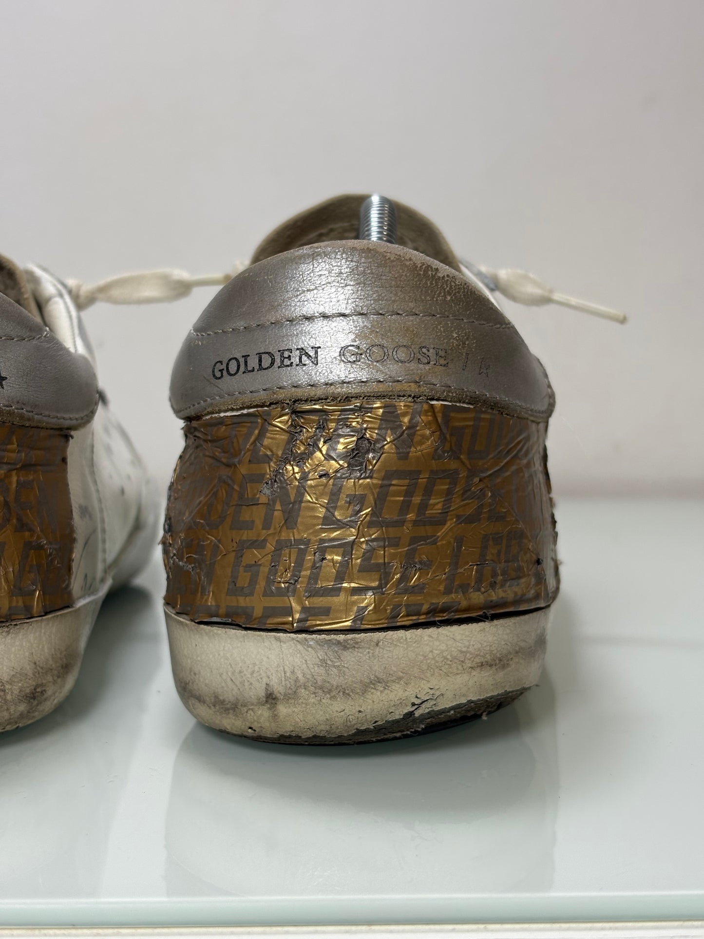 Golden goose Superstar bianco con scotch GGDB 41