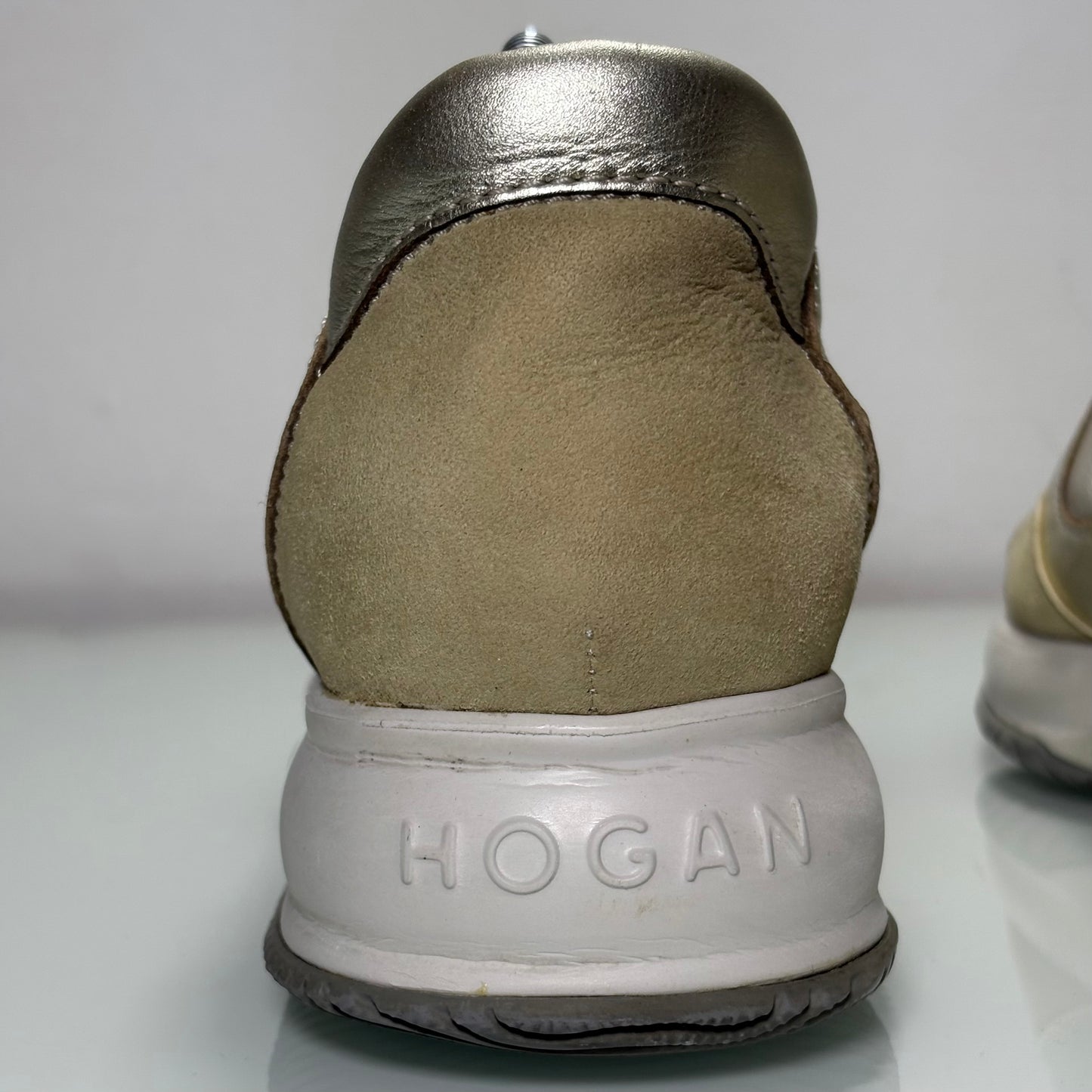 Hogan Interactive beige e argento 38