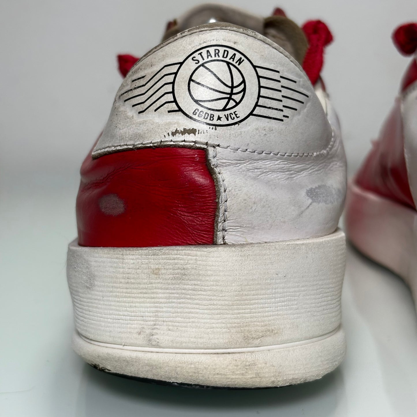 Golden goose Stardan bianche e rosse 42
