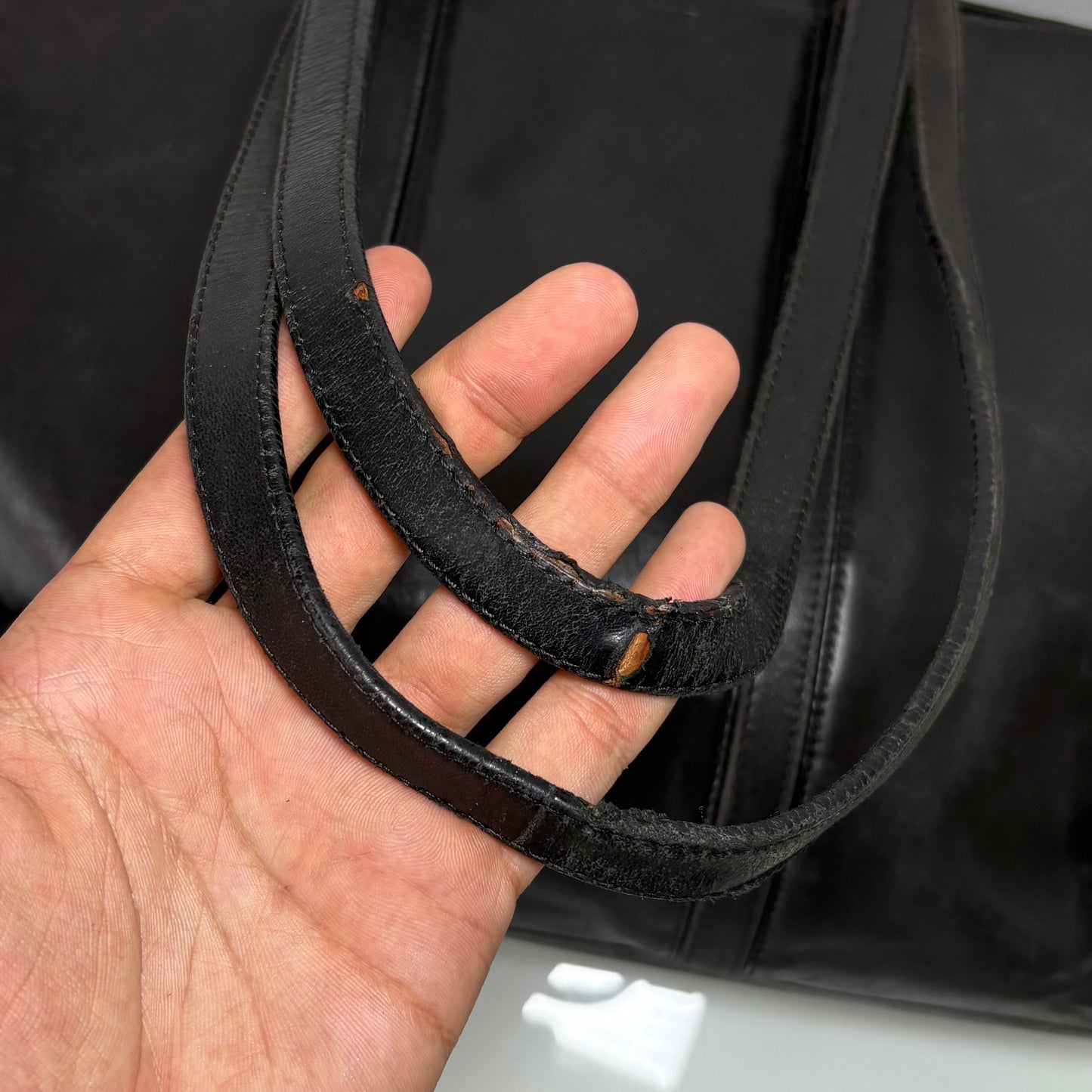Borsa Loewe in pelle nero