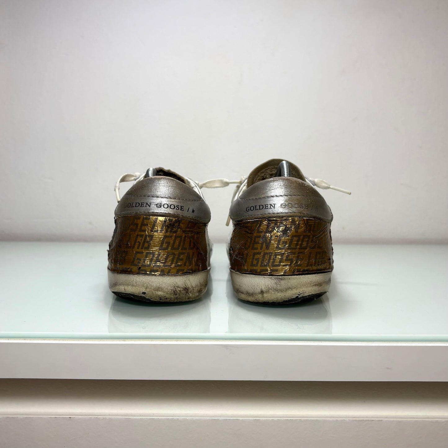 Golden goose Superstar bianco con scotch GGDB 41