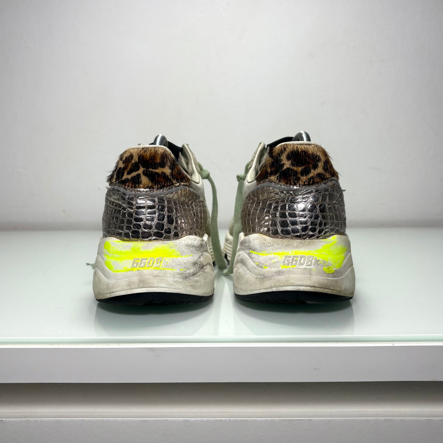Golden goose Running/sole grigio bianco 39
