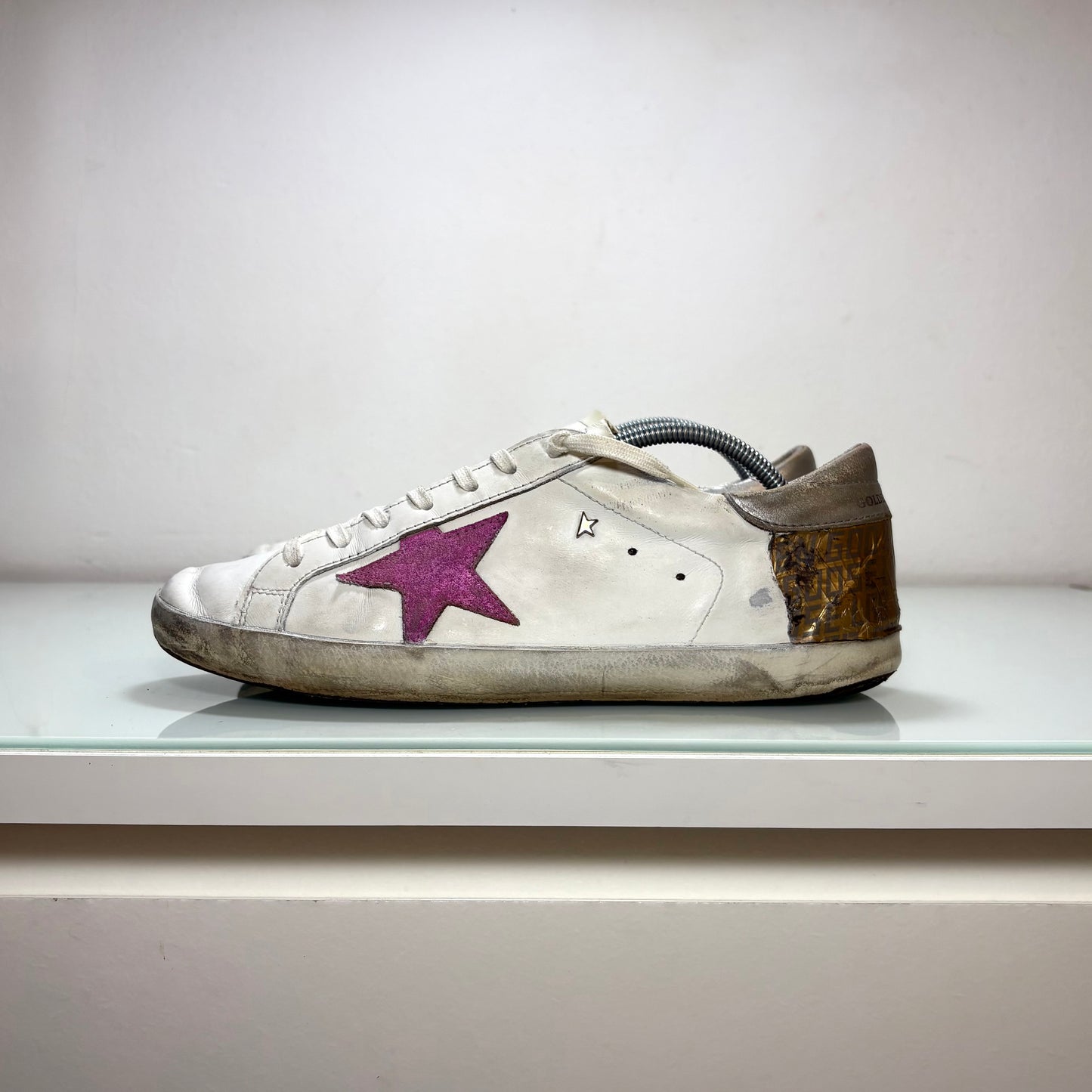 Golden goose Superstar bianco con scotch GGDB 41