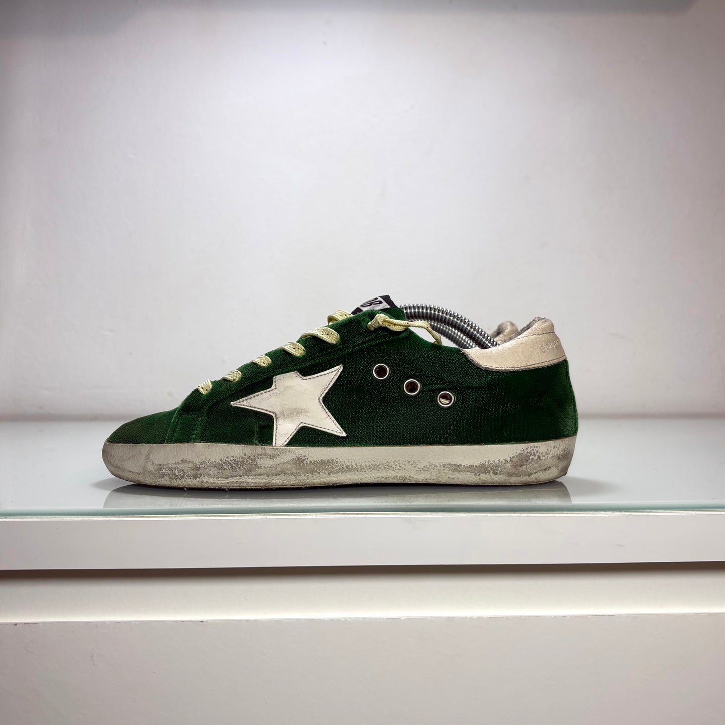 Golden goose Superstar verde 36