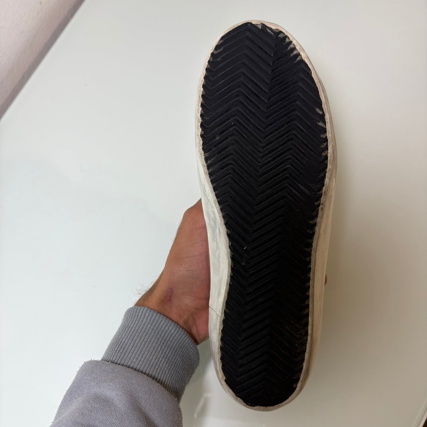 Golden goose Superstar Oro cromato 36