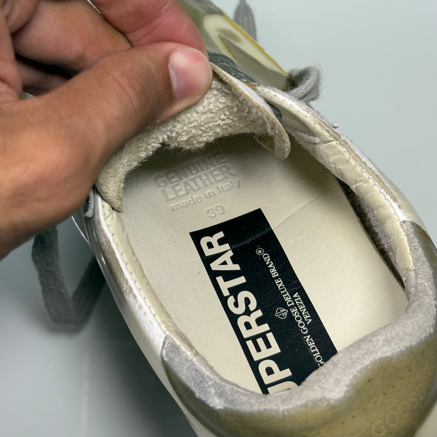 Golden goose Superstar slime on 39