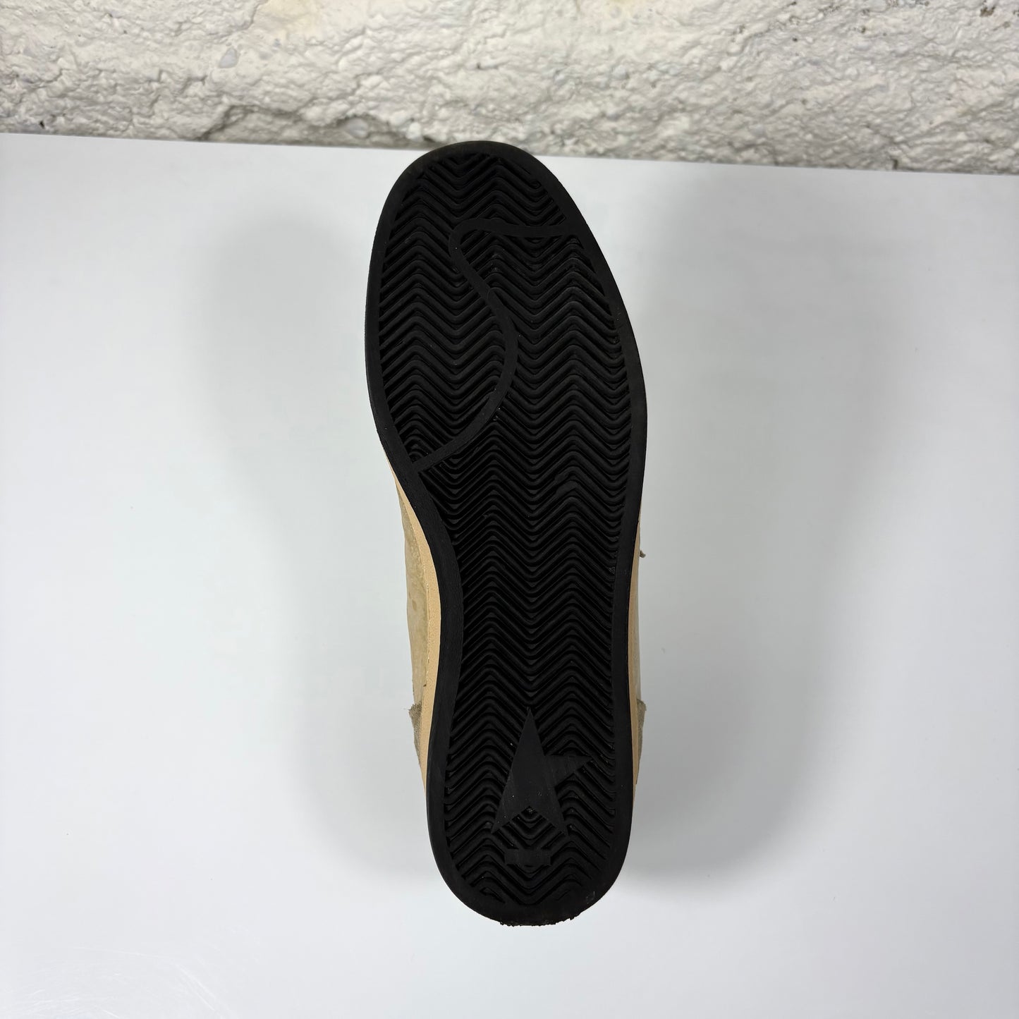 Golden goose Ballstar Taupe, bianco e tallonci argento 44