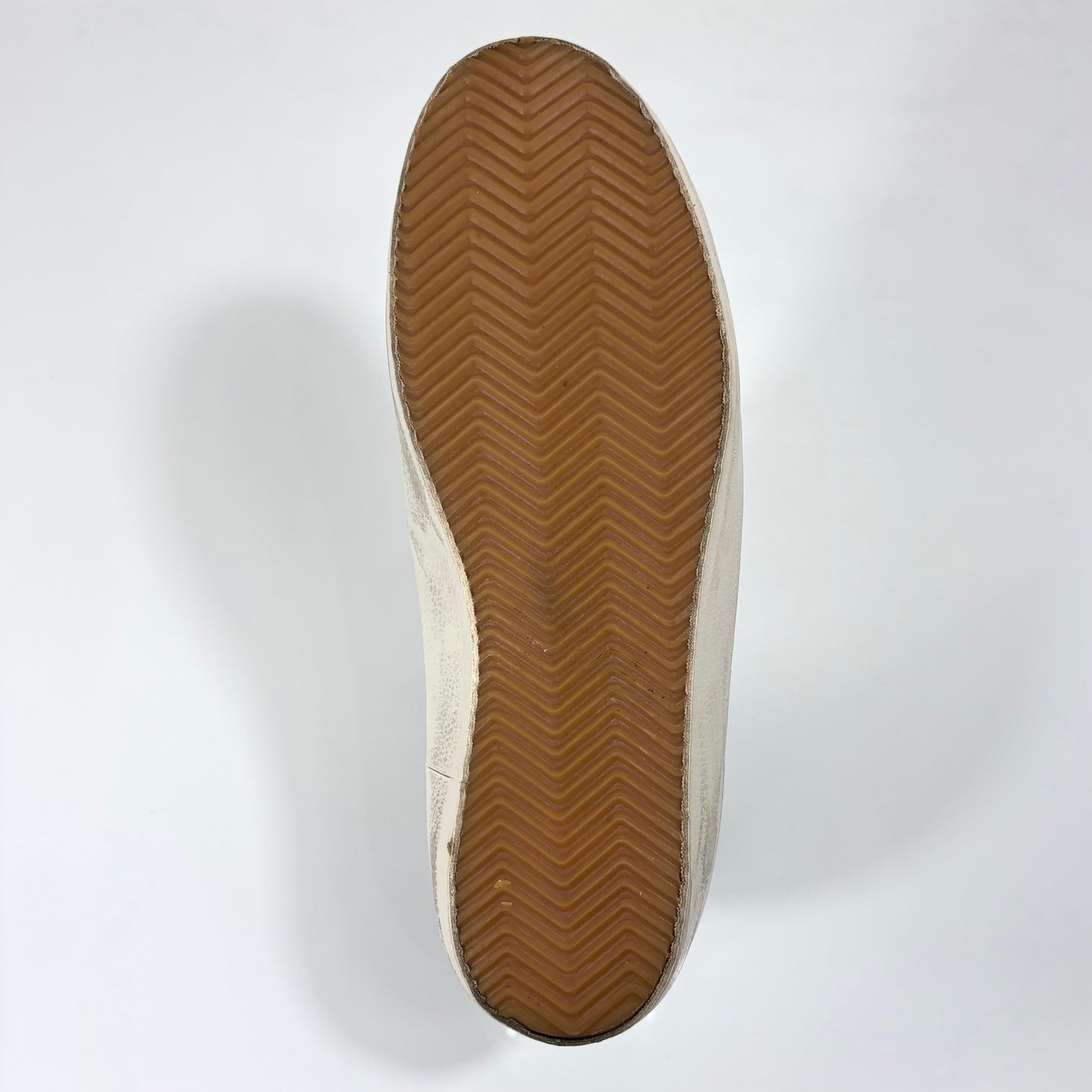 Golden goose Superstar Bianche talloncino grigio 42