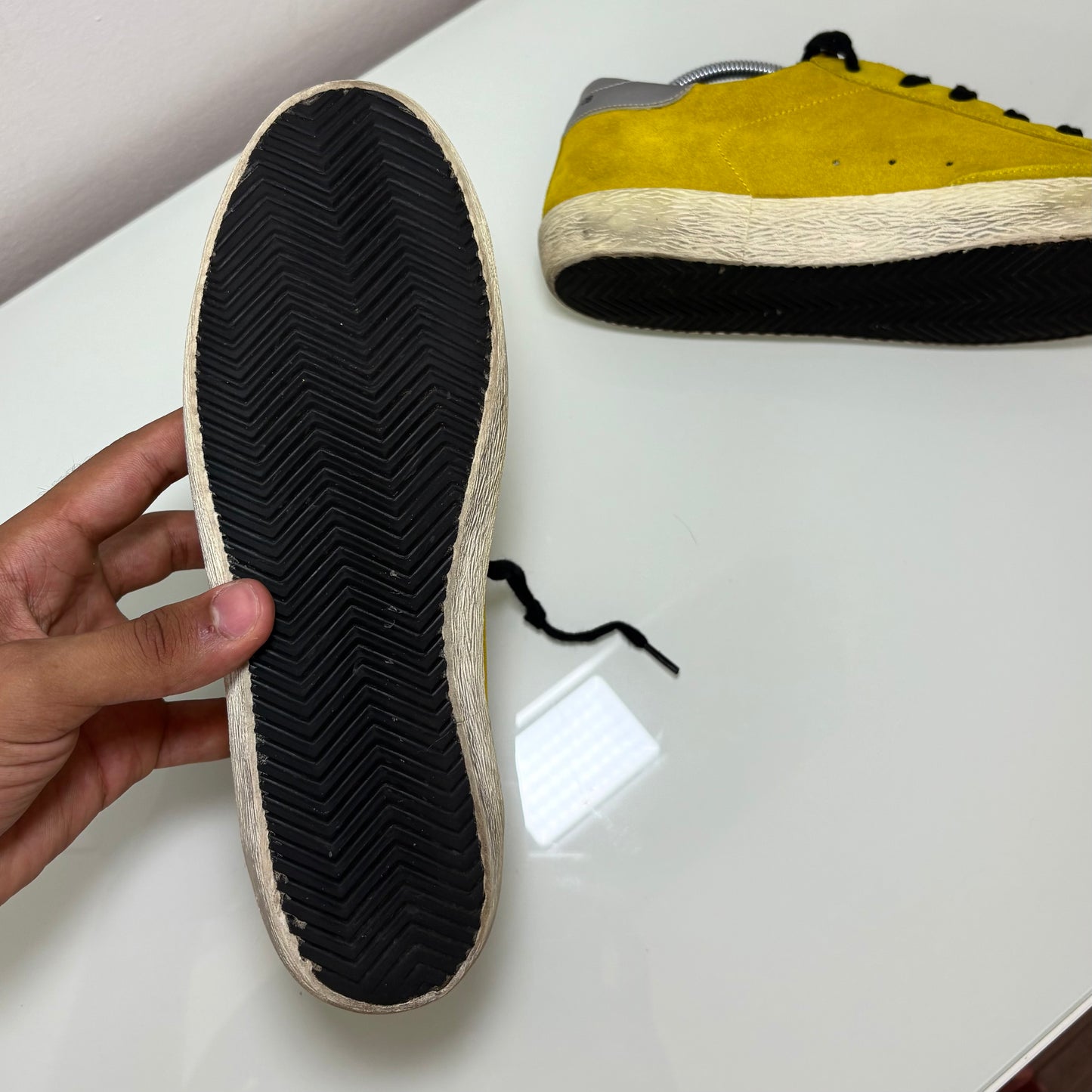 Golden goose Superstar giallo 38