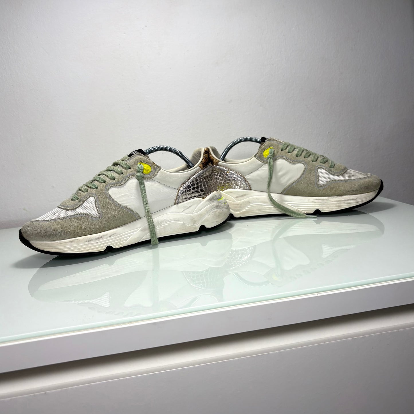 Golden goose Running/sole grigio bianco 39