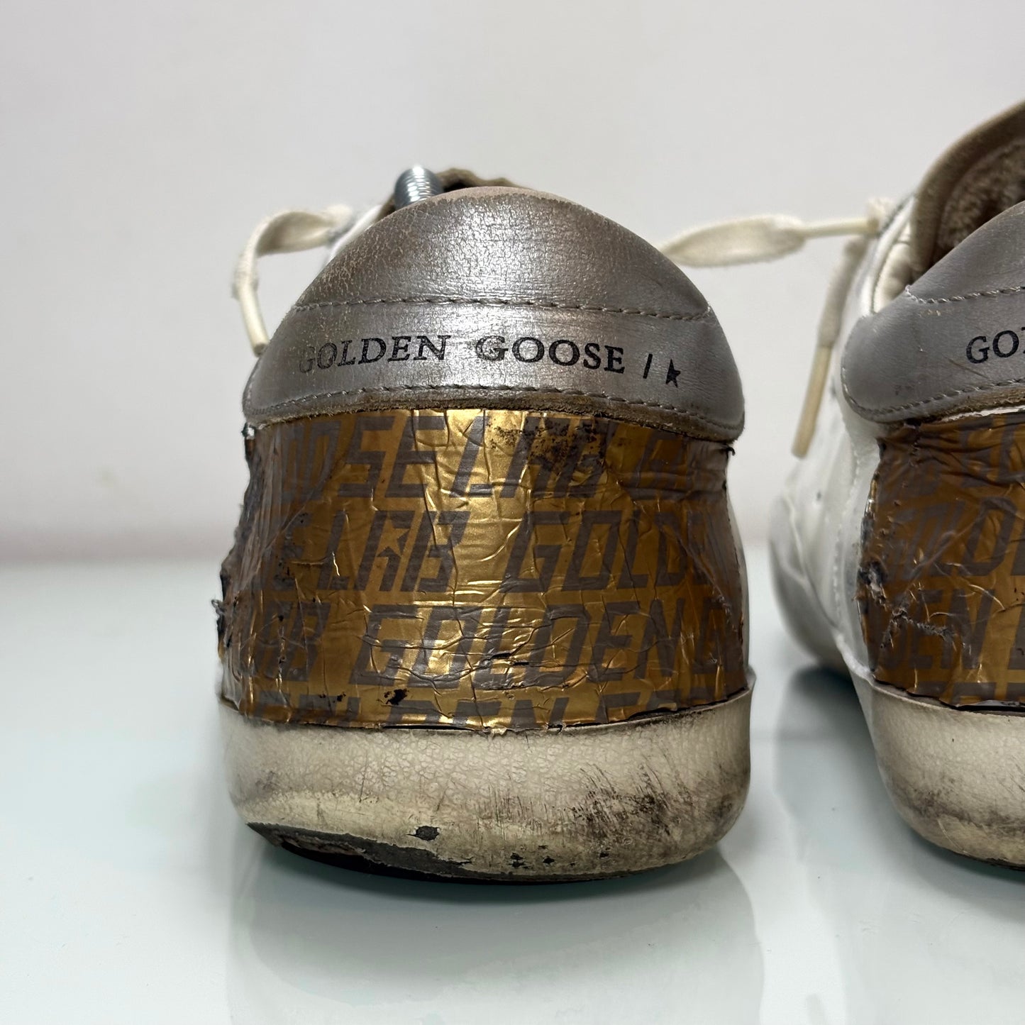Golden goose Superstar bianco con scotch GGDB 41