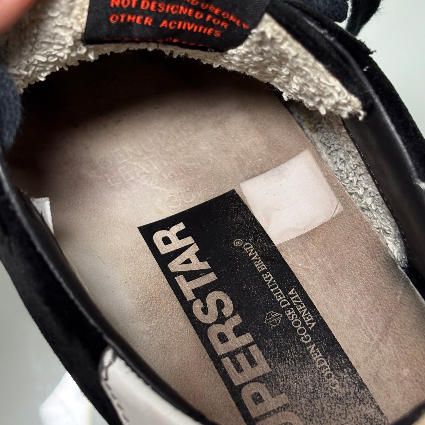 Golden goose Superstar nero 35