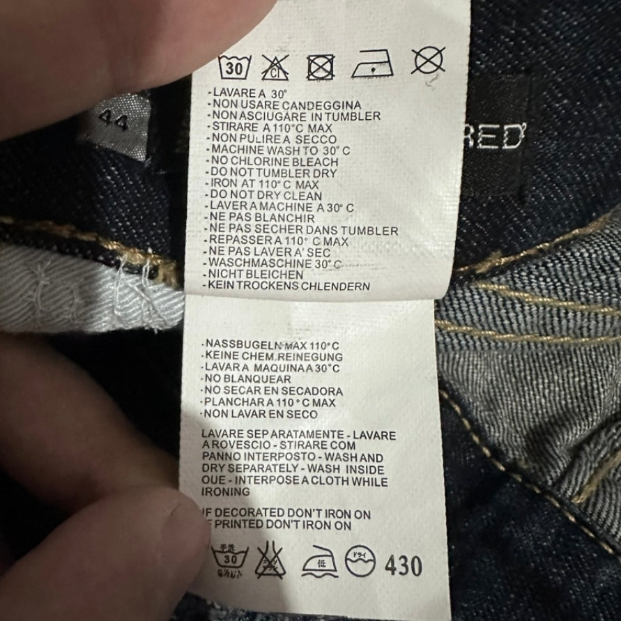 Dsquared2 jeans da donna blu scuro 44
