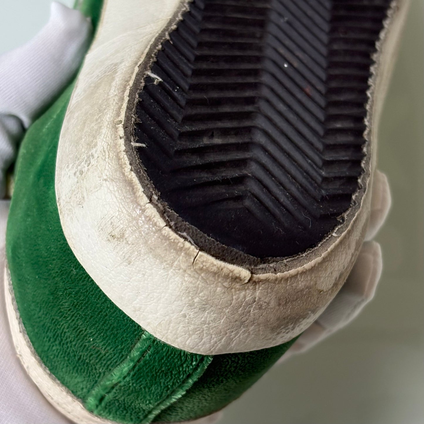 Golden goose Superstar verde 36