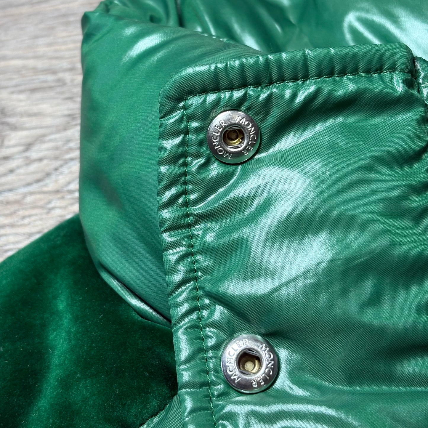 Moncler chouette verde taglia 0 (XS)