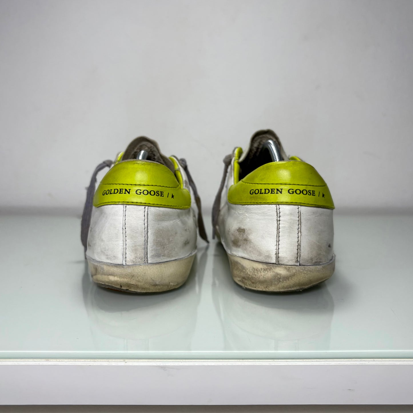 Golden goose Superstar bianco e giallo 42