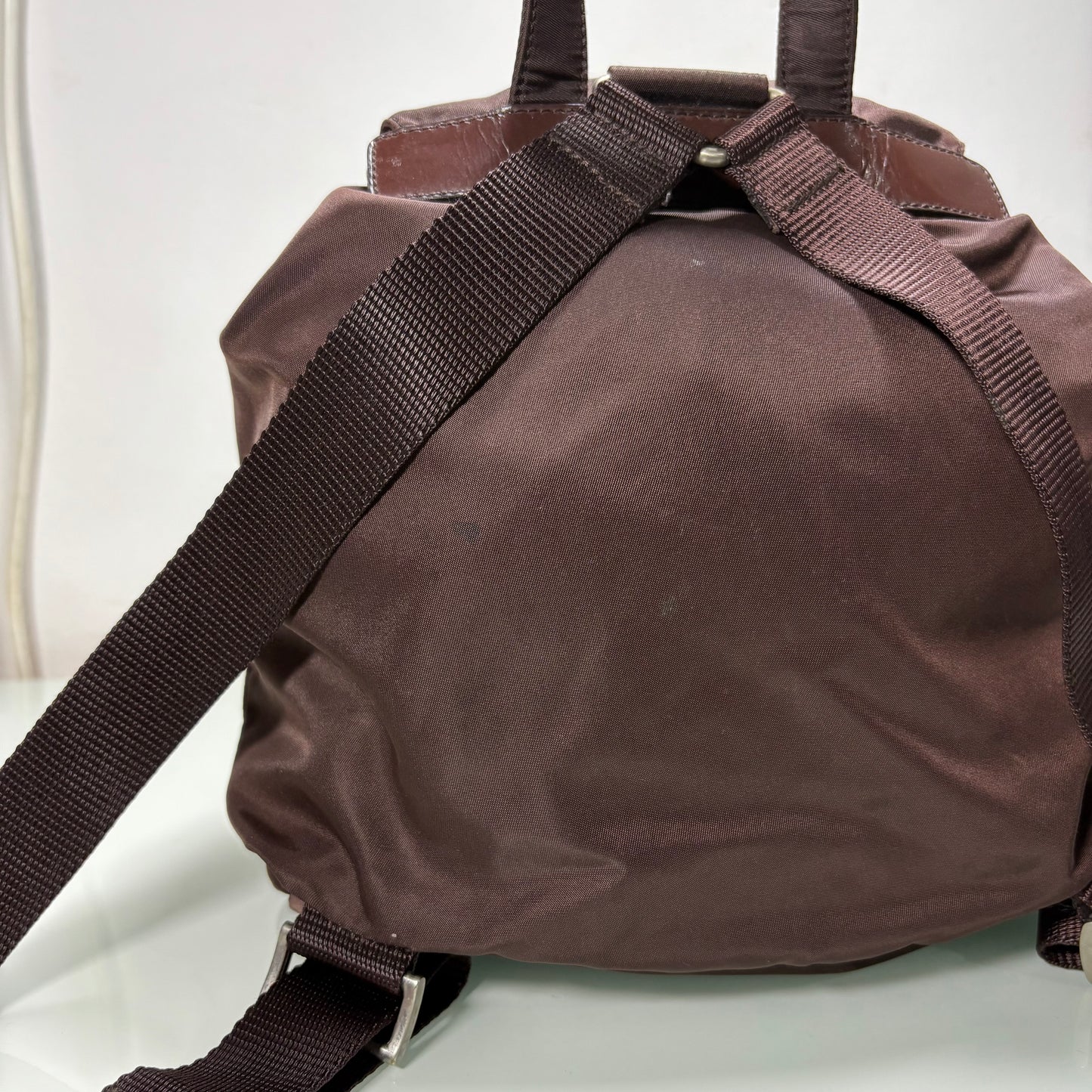 Zaino Prada Re-Nylon Marrone