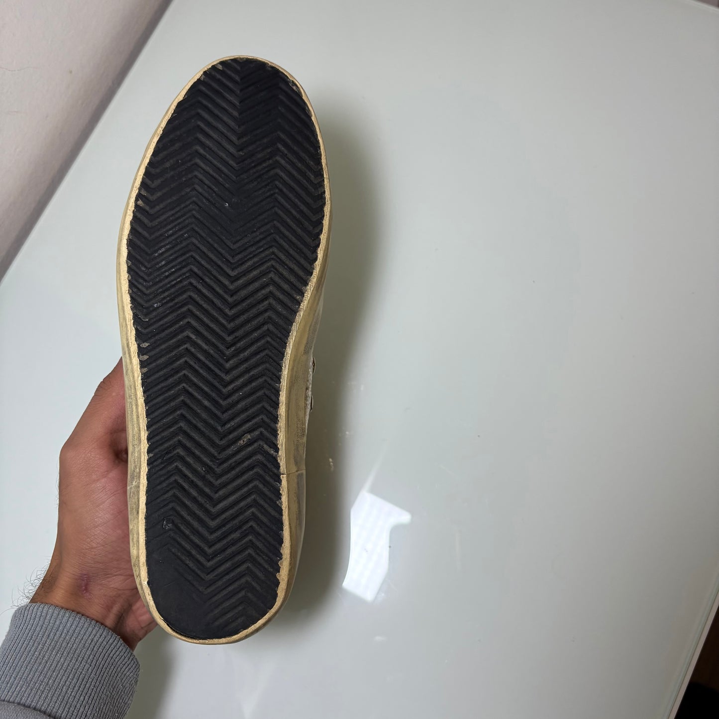 Golden goose Superstar oro paillettes 38