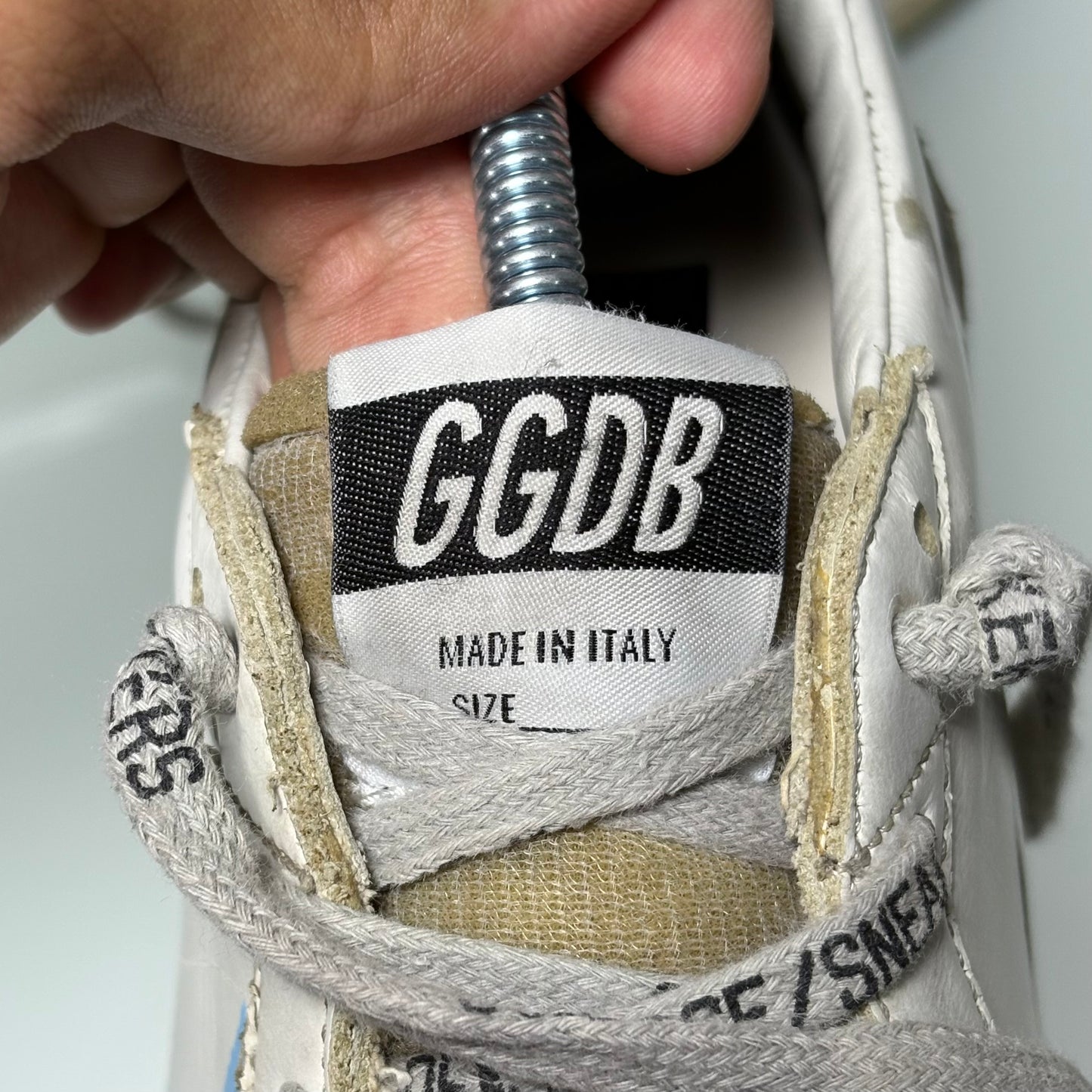 Golden goose Ballstar bianche stella blu/ stella rosa 42