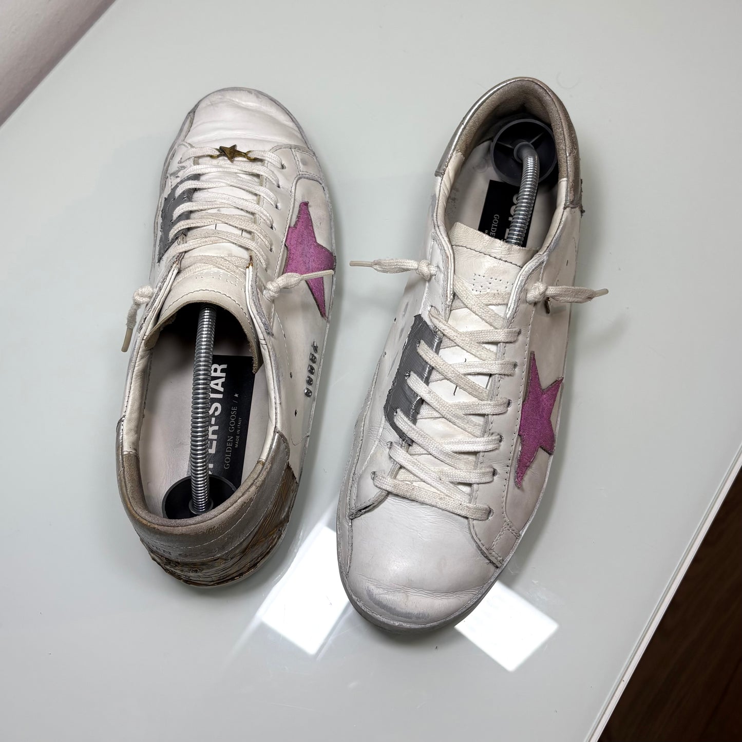 Golden goose Superstar bianco con scotch GGDB 41