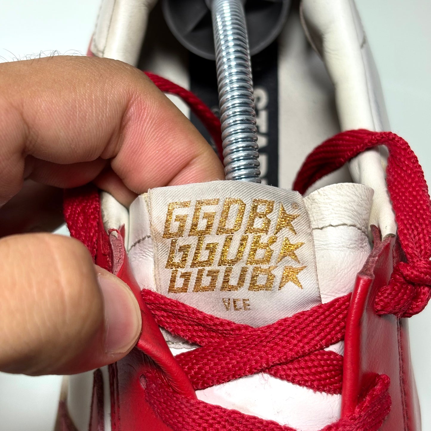 Golden goose Stardan bianche e rosse 42