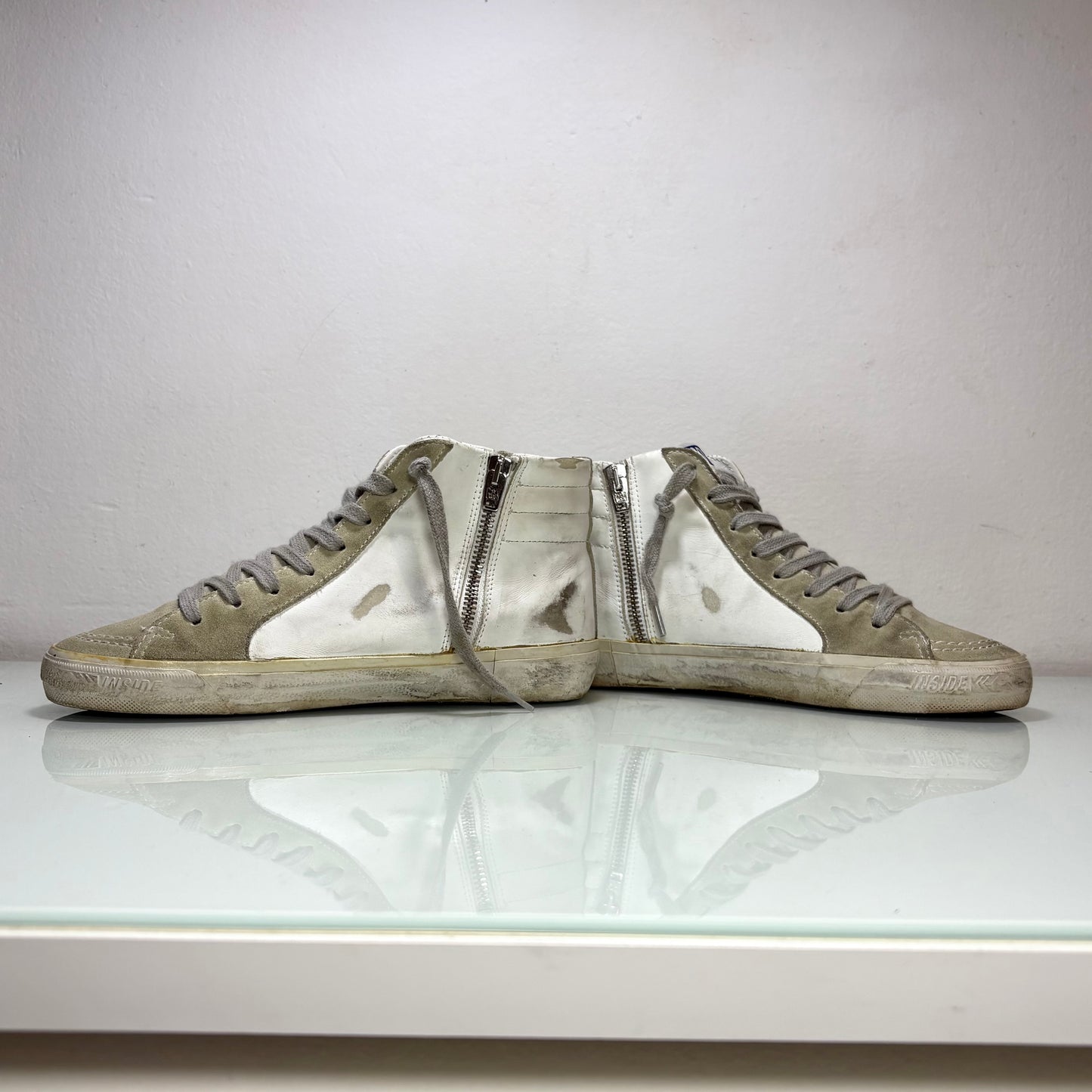Golden goose Slide white 38