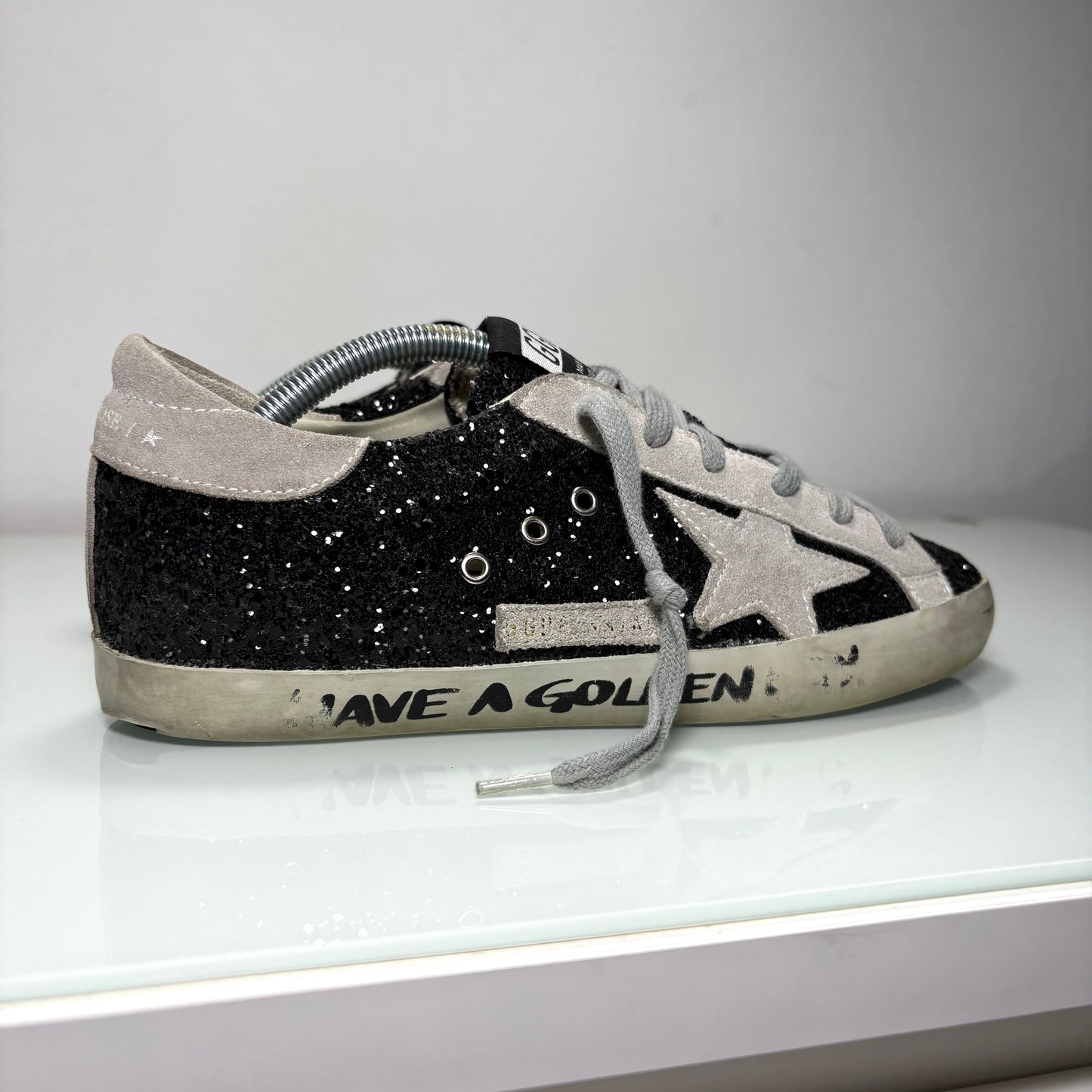 Golden goose superstar paillette Nero 39