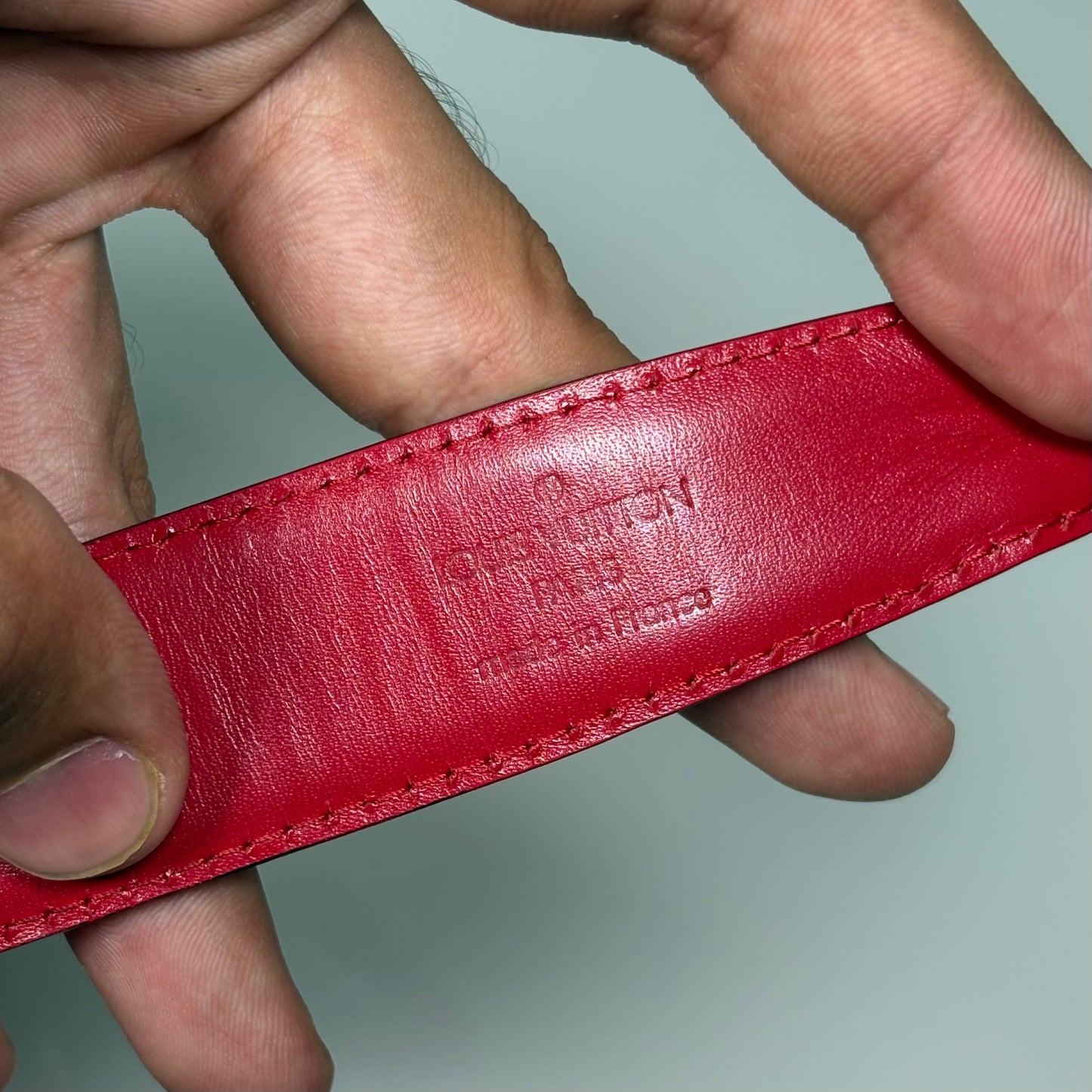 Louis Vuitton Timeless Red