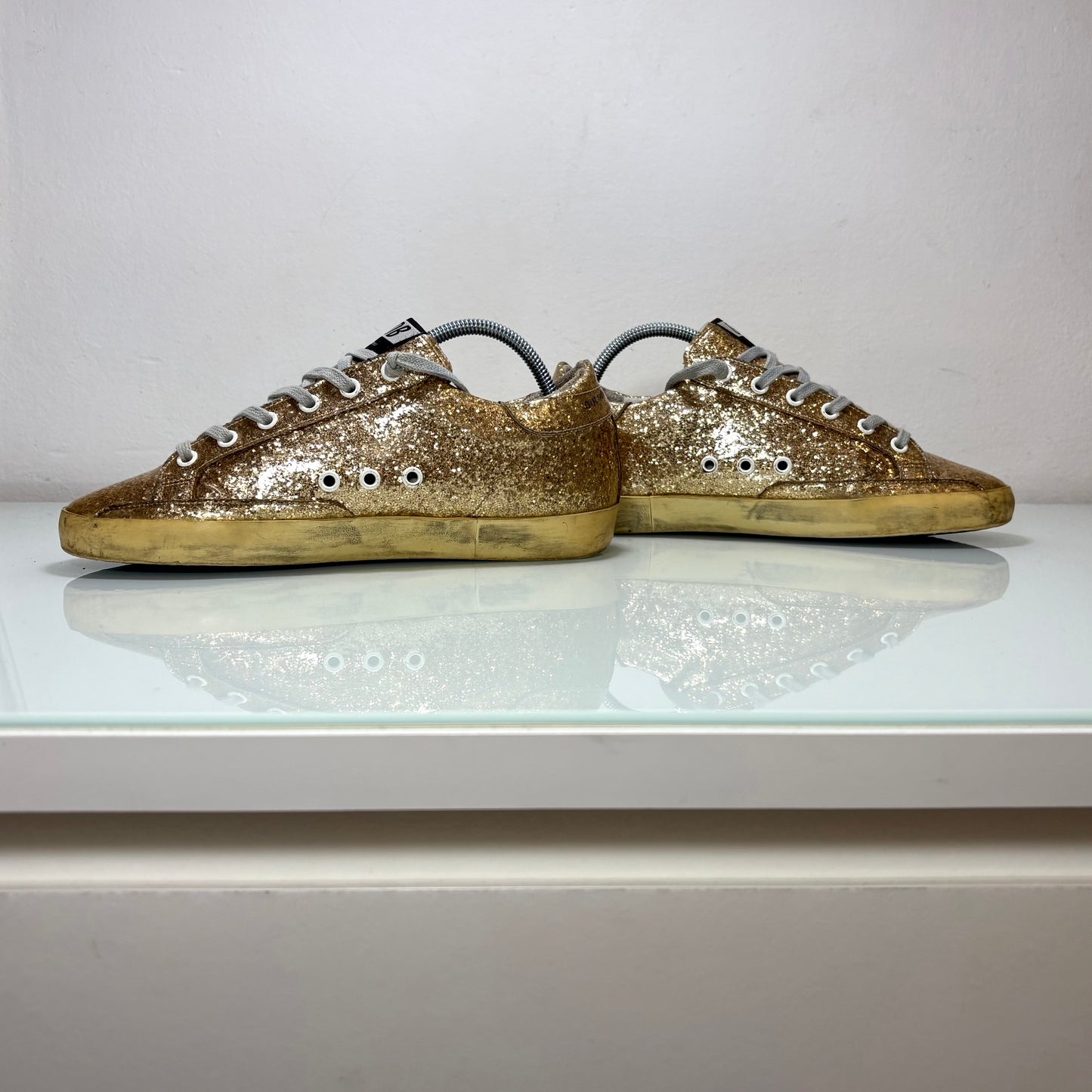 Golden goose Superstar oro paillettes 38
