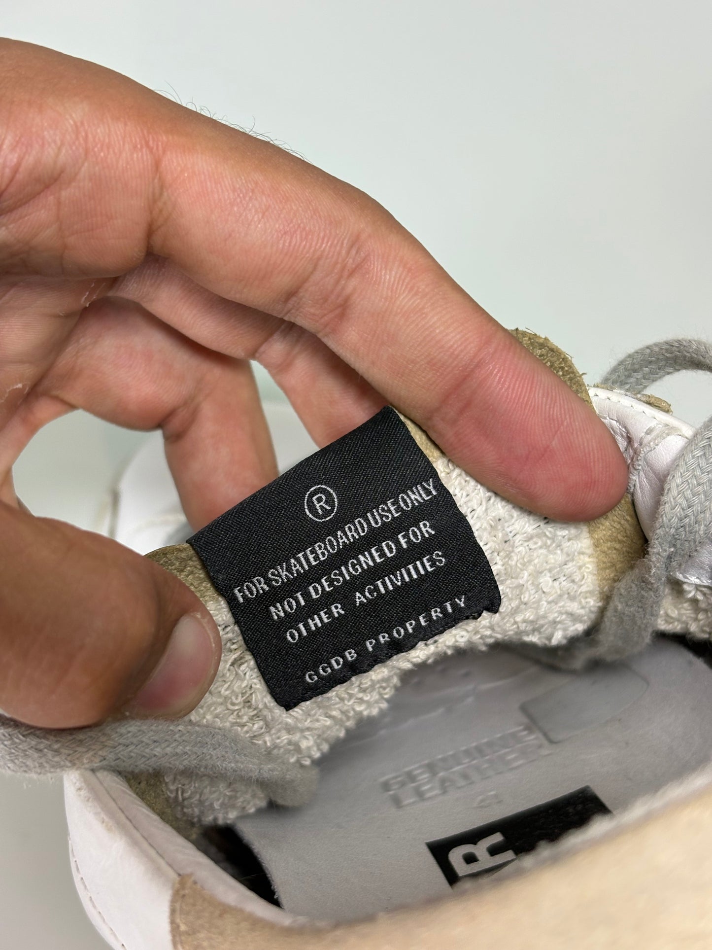 Golden goose Superstar bianco e sabbia 41