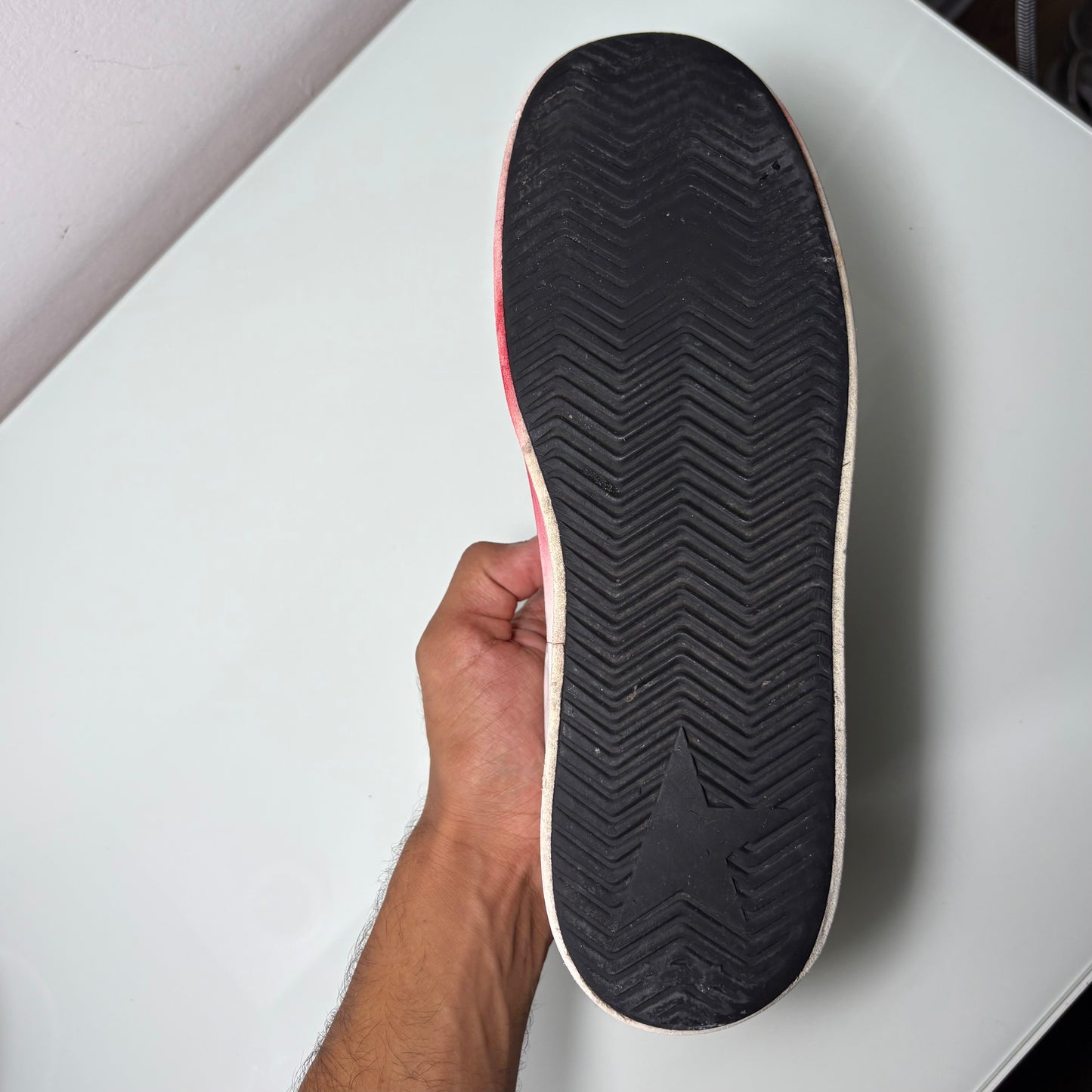 Golden goose Stardan bianche e rosse 42