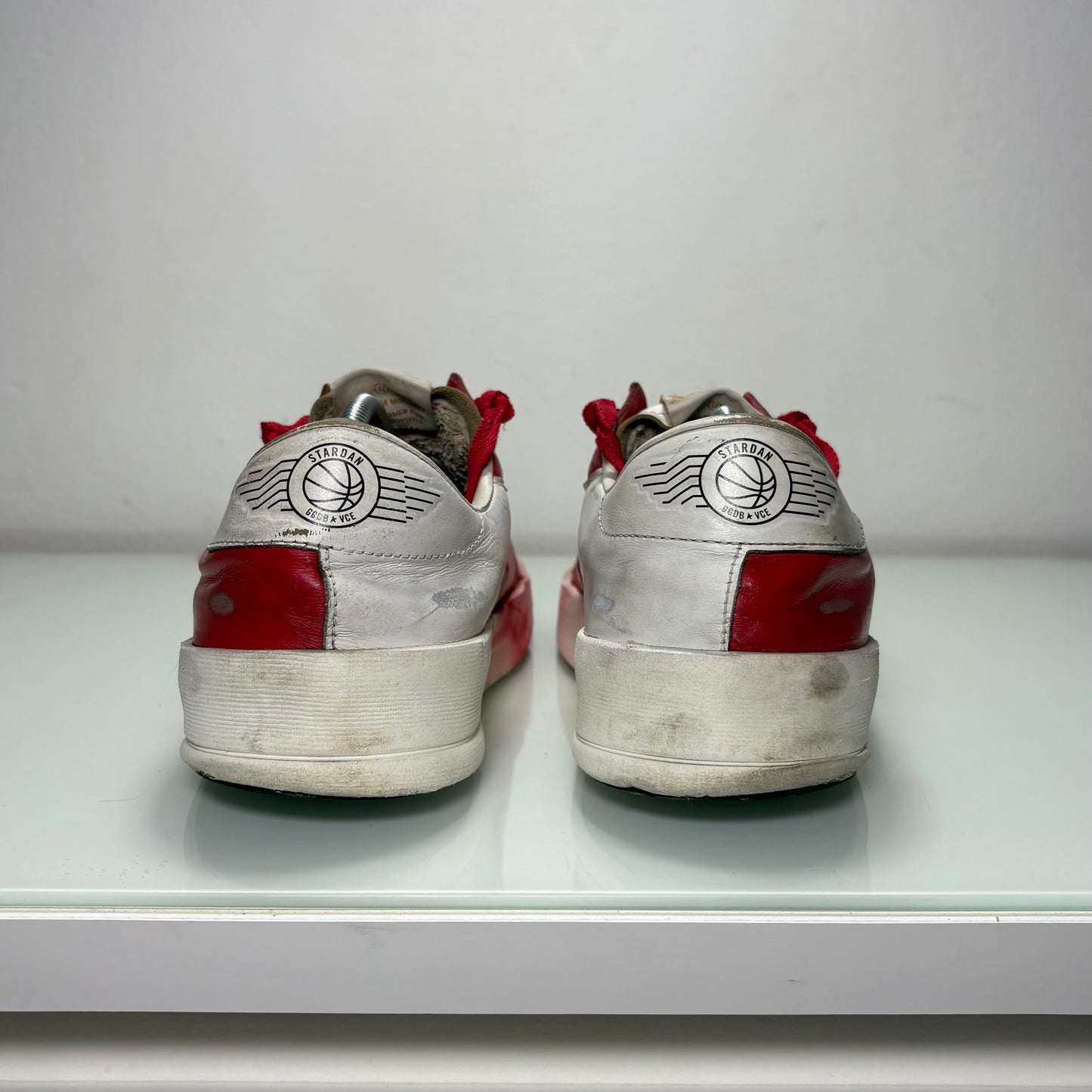 Golden goose Stardan bianche e rosse 42