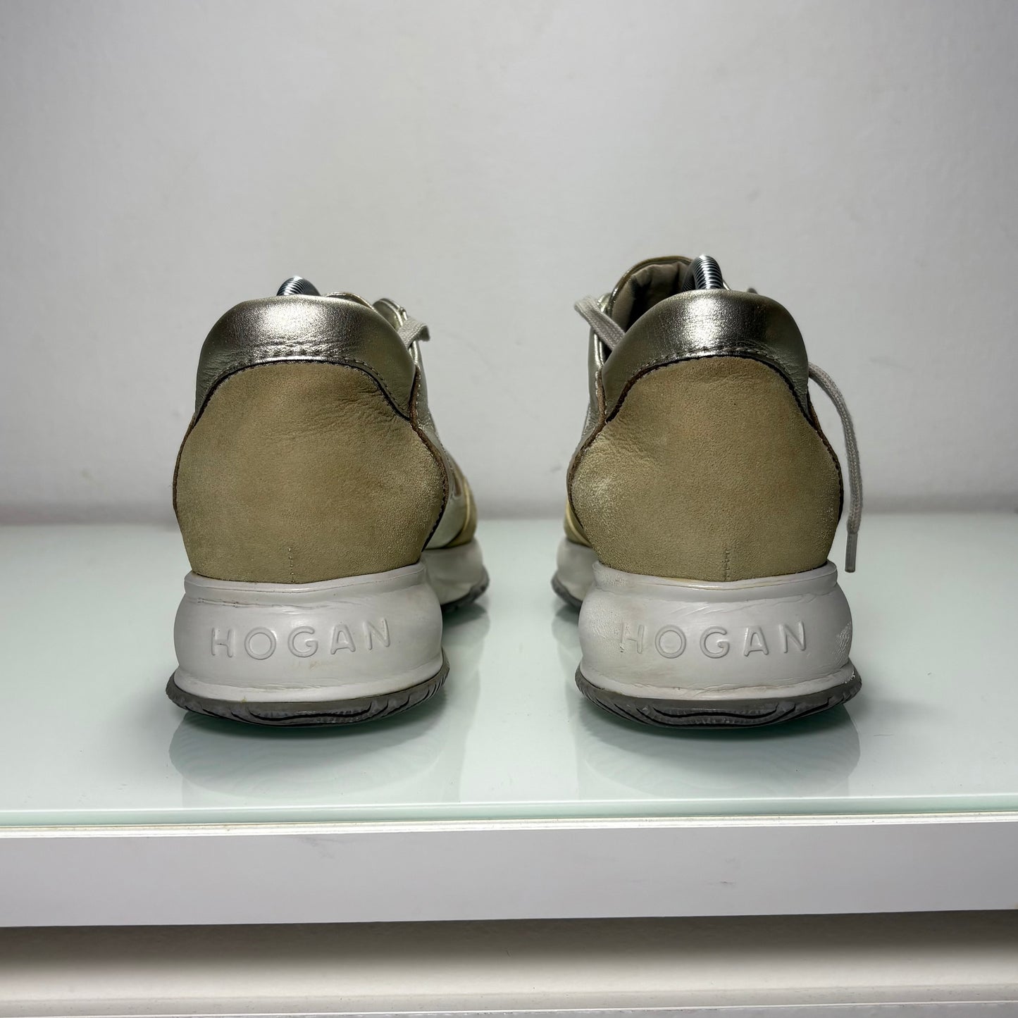 Hogan Interactive beige e argento 38