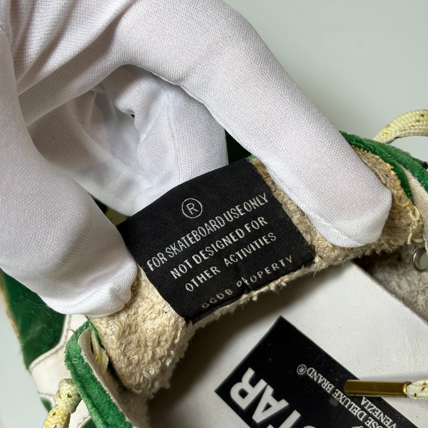 Golden goose Superstar verde 36