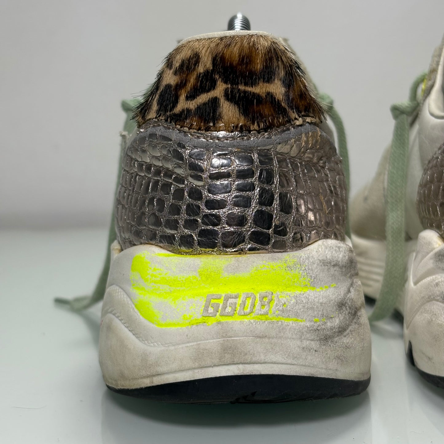 Golden goose Running/sole grigio bianco 39
