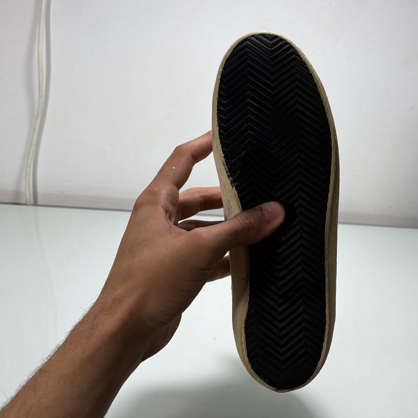 Golden goose bianche con disegni floreali e inserti oro 38