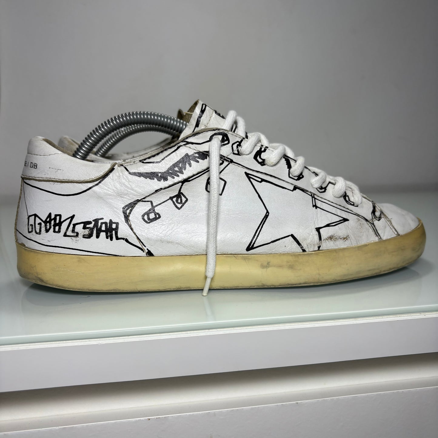 Golden goose superstar bianche e nere 43