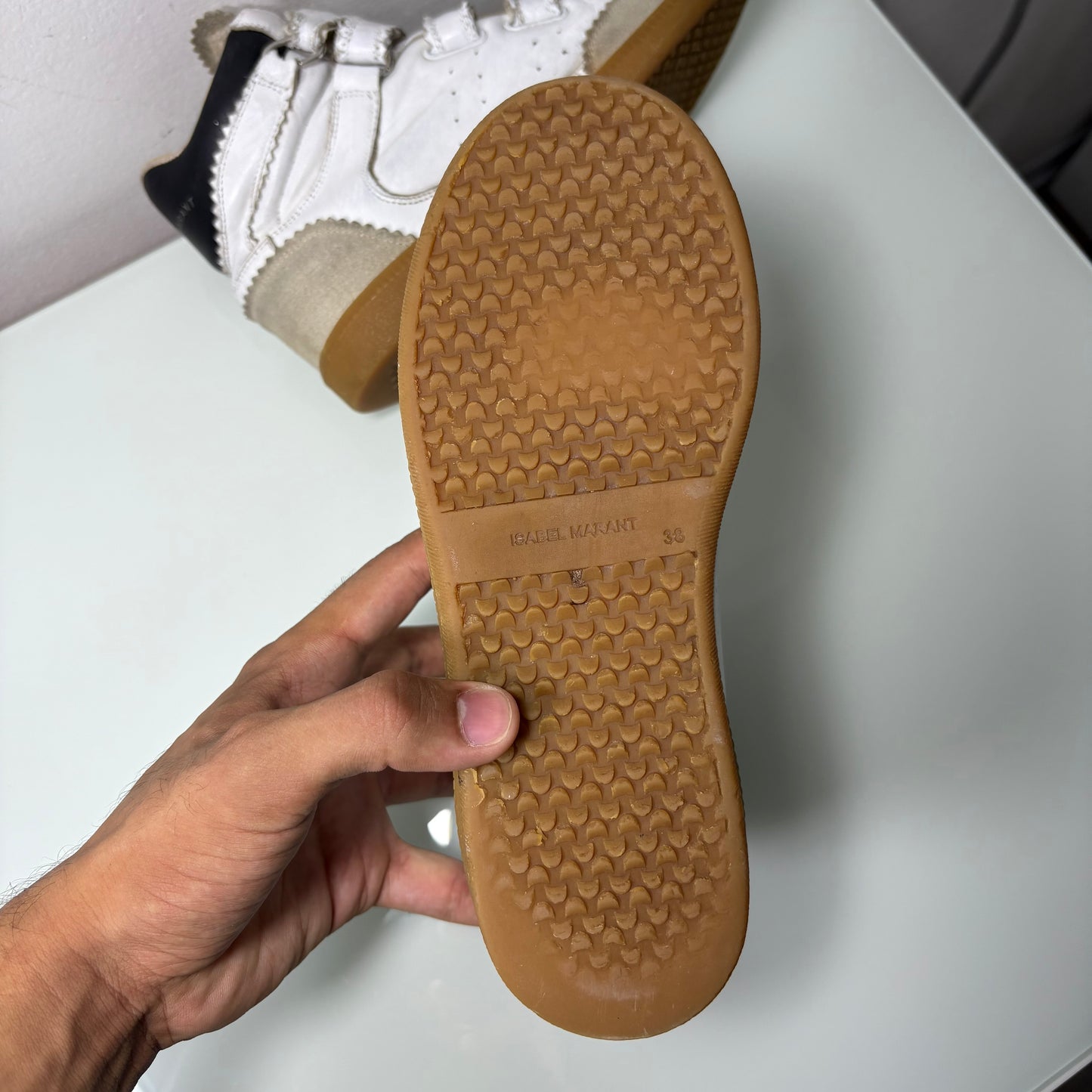 Isabel Marant Bilsy bianche e nere 38