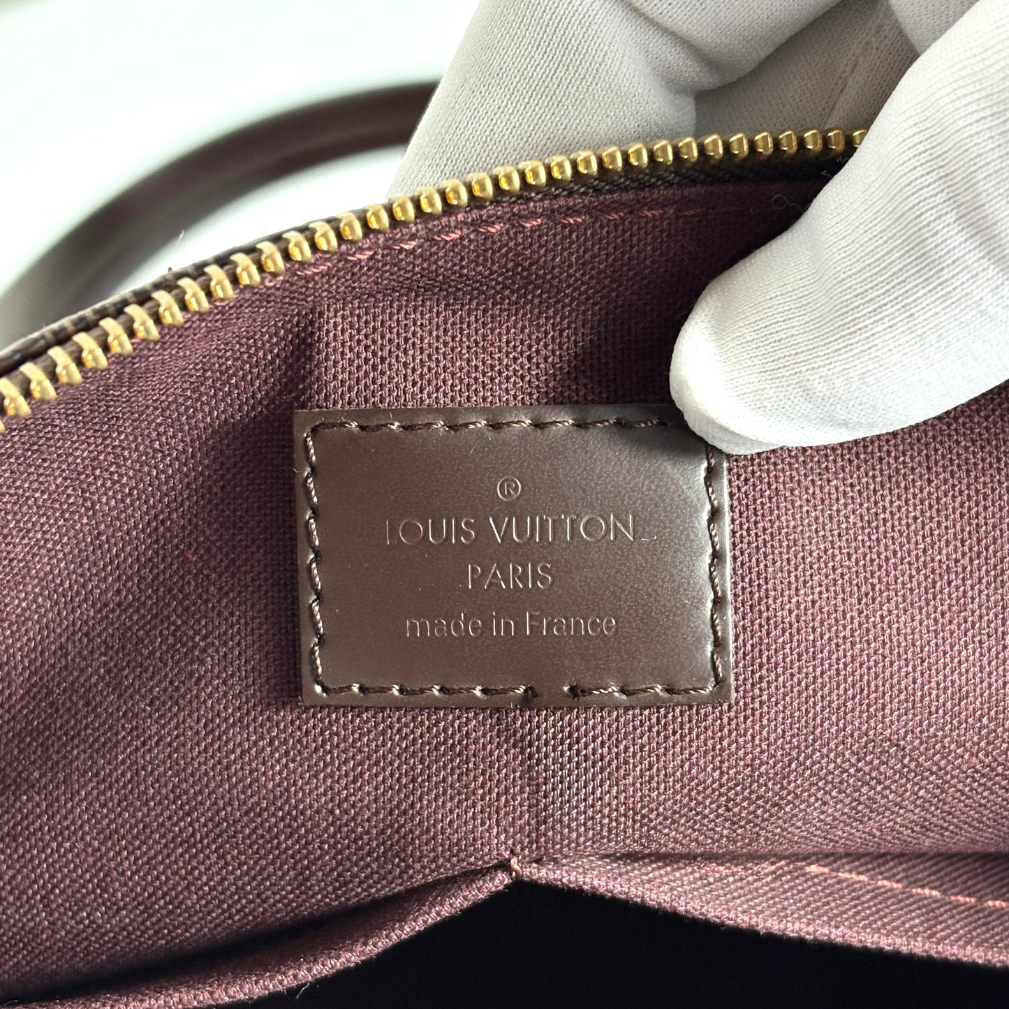 Louis Vuitton Iéna PM in tela Damier Ebene