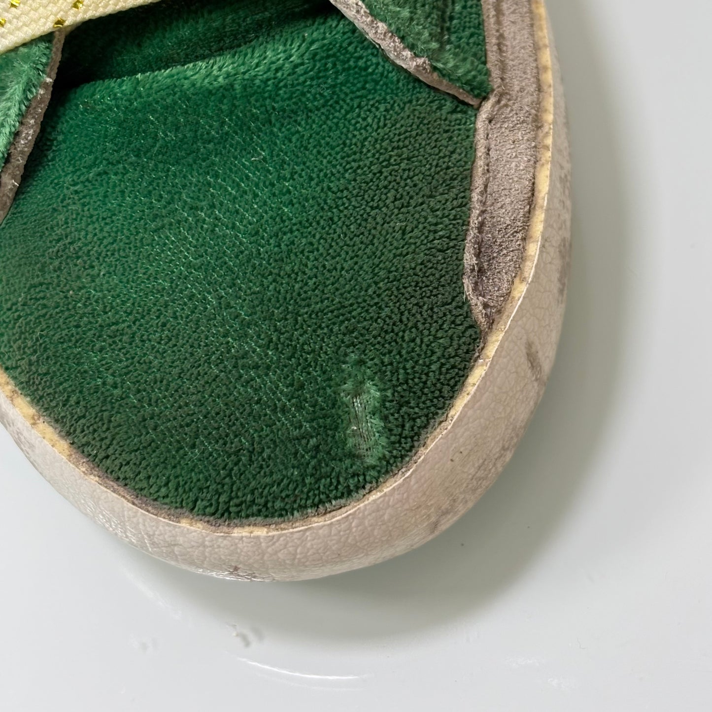 Golden goose Superstar verde 36