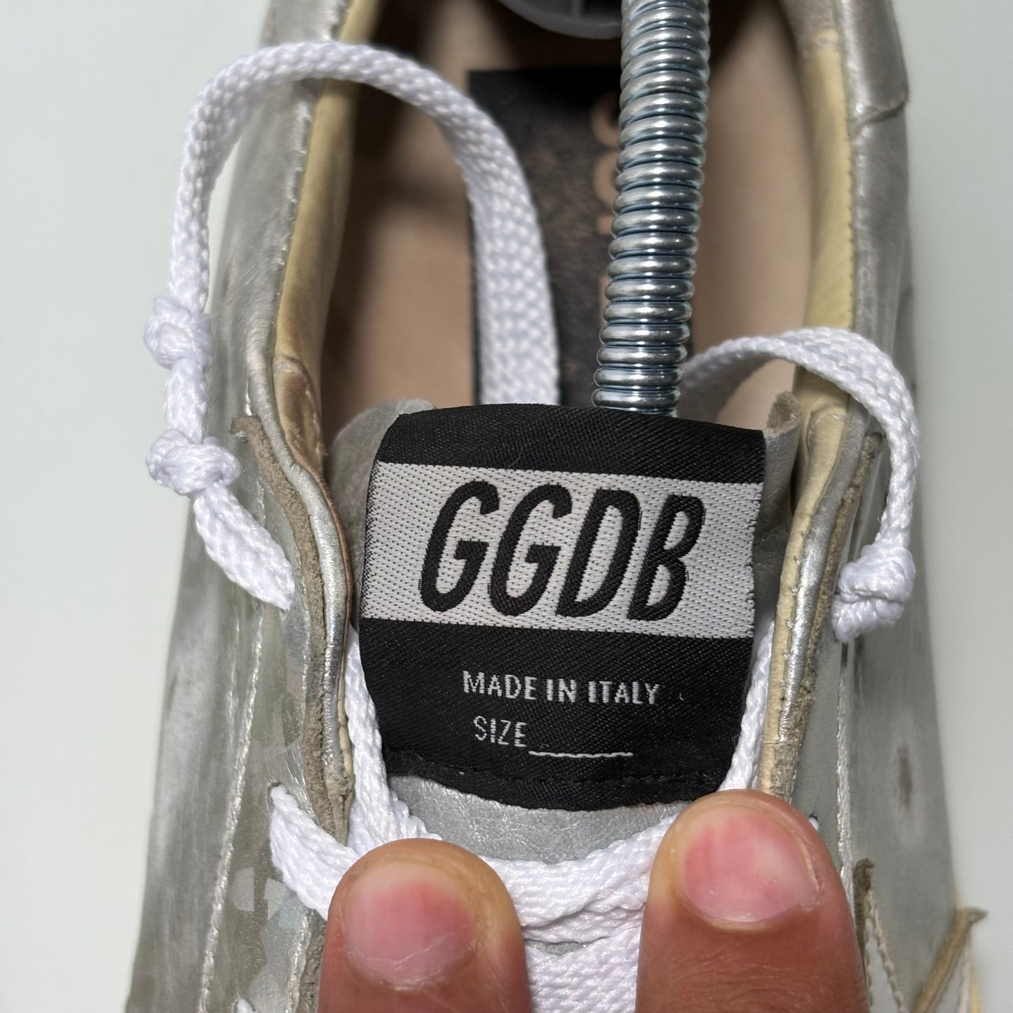 Golden goose Superstar Argento 40