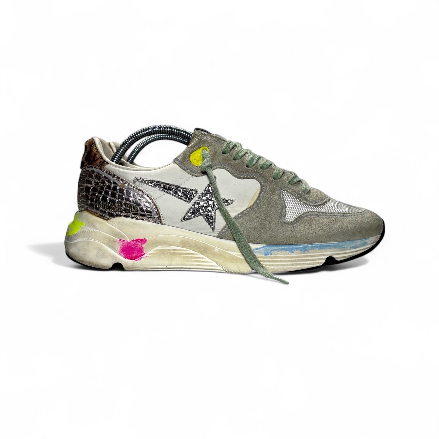 Golden goose Running/sole grigio bianco 39