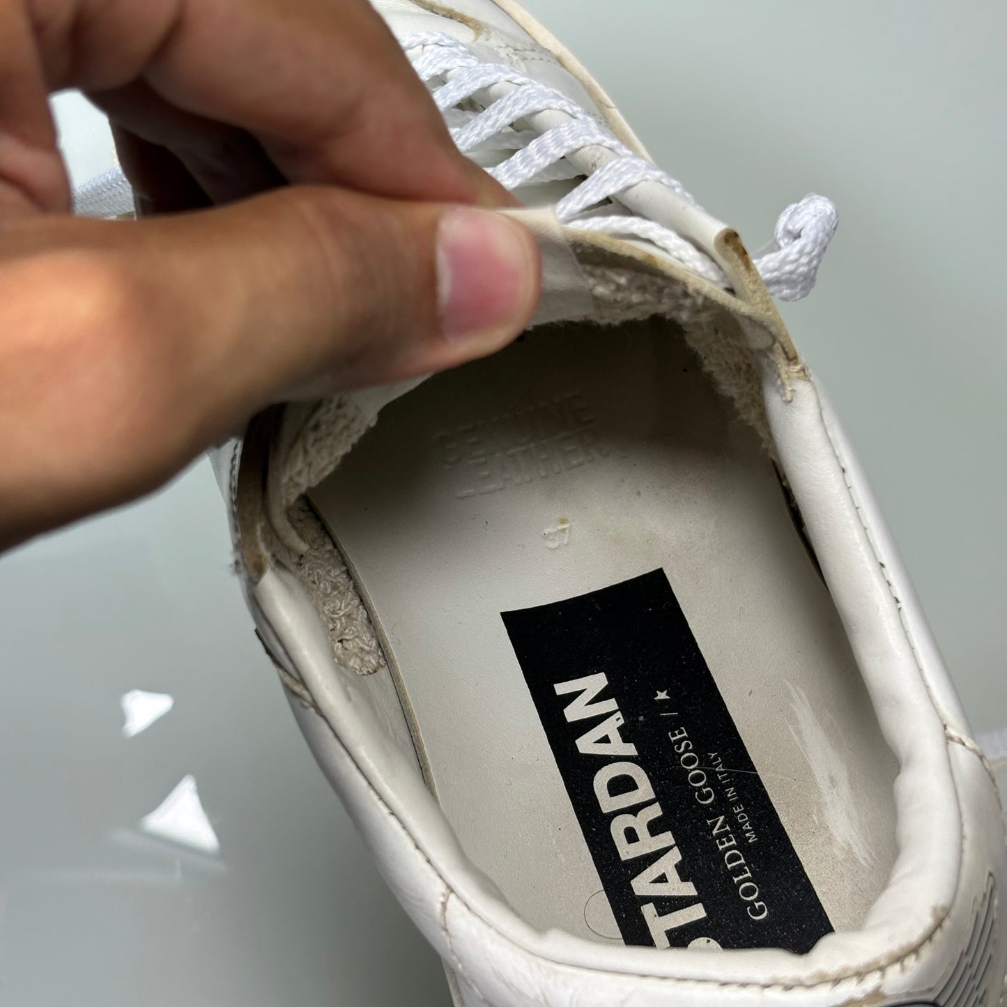 Golden goose Stardan bianche 37