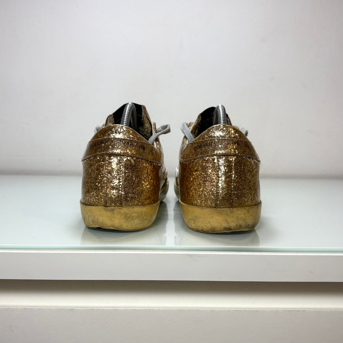 Golden goose Superstar oro paillettes 38