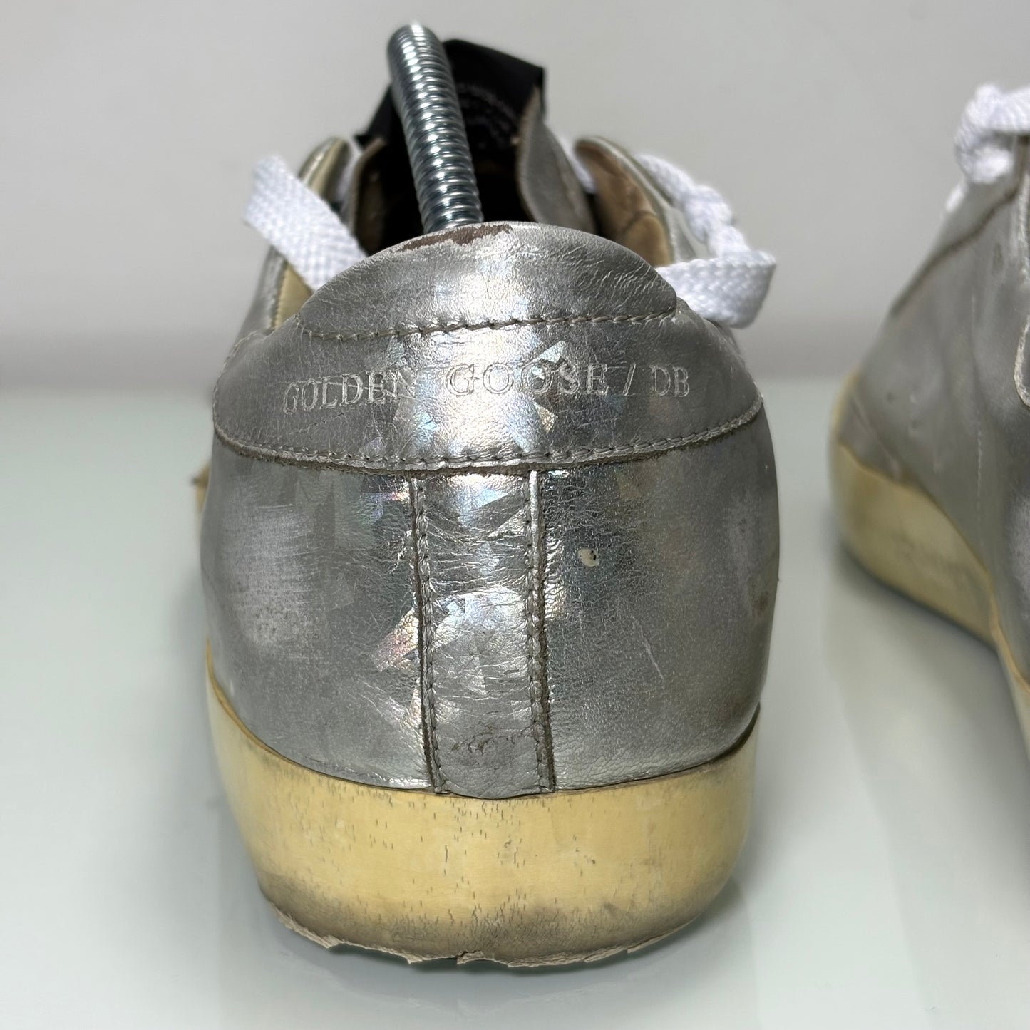Golden goose Superstar Argento 40