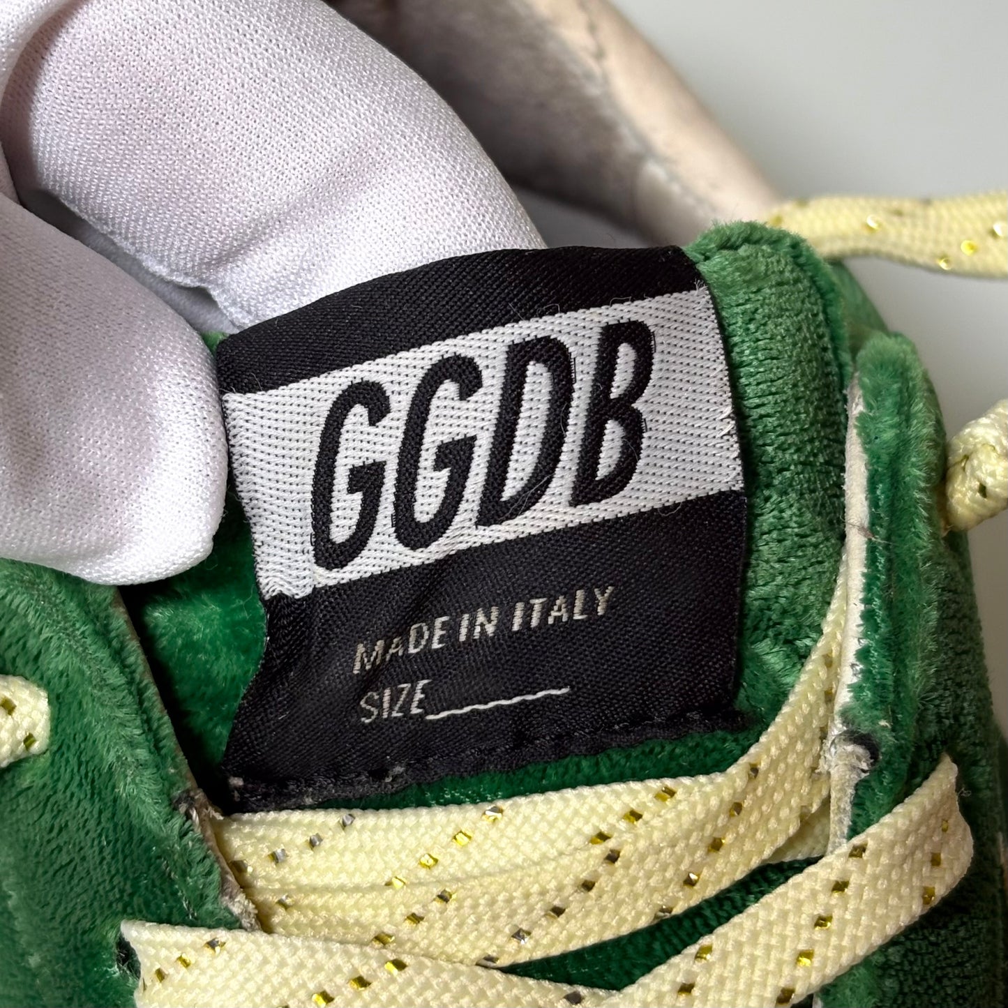 Golden goose Superstar verde 36
