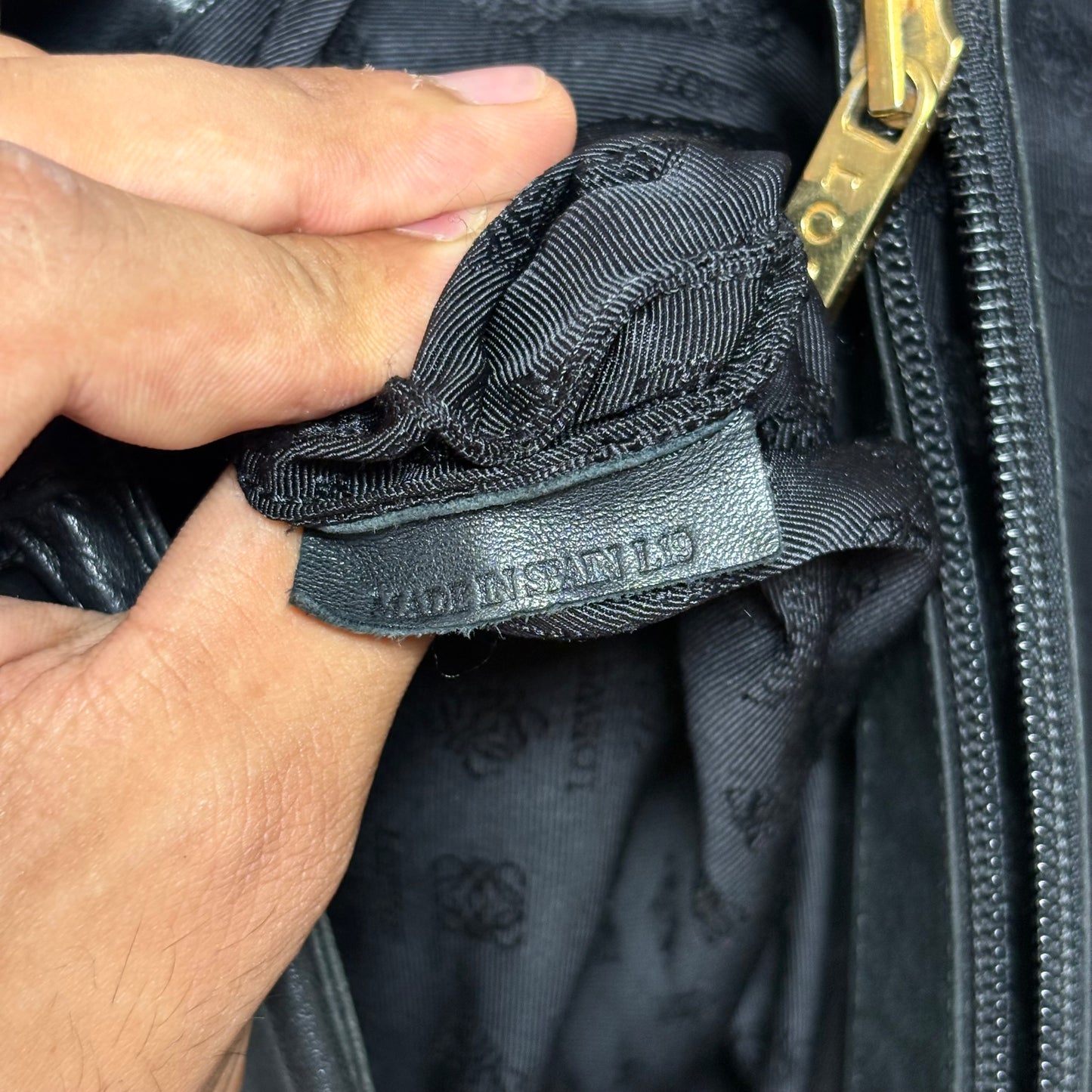 Borsa Loewe in pelle nero